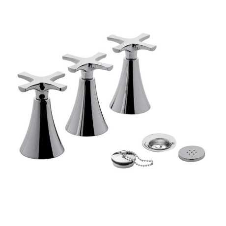 Griferia De Bidet Cromo Bimando Linea Alesia Fv CROMO