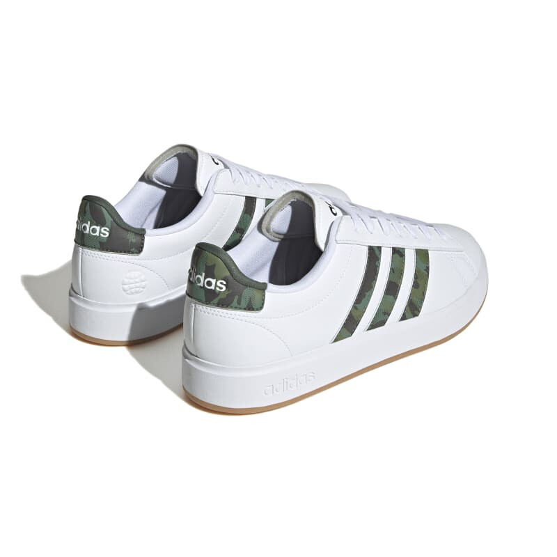 Championes Adidas Grand Court 2.0 de Hombre - GY2486 Blanco-camuflado