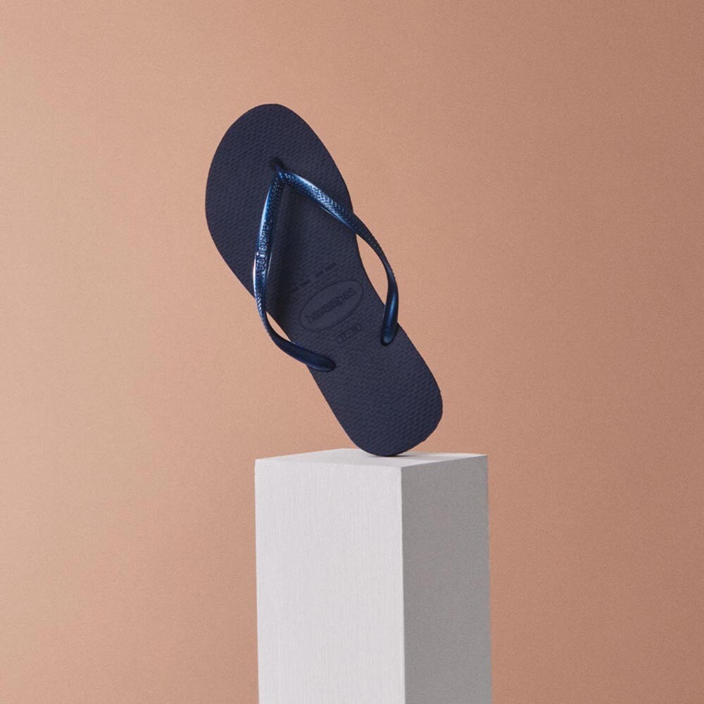 Sandalias Havaianas Slim Mujer Marino