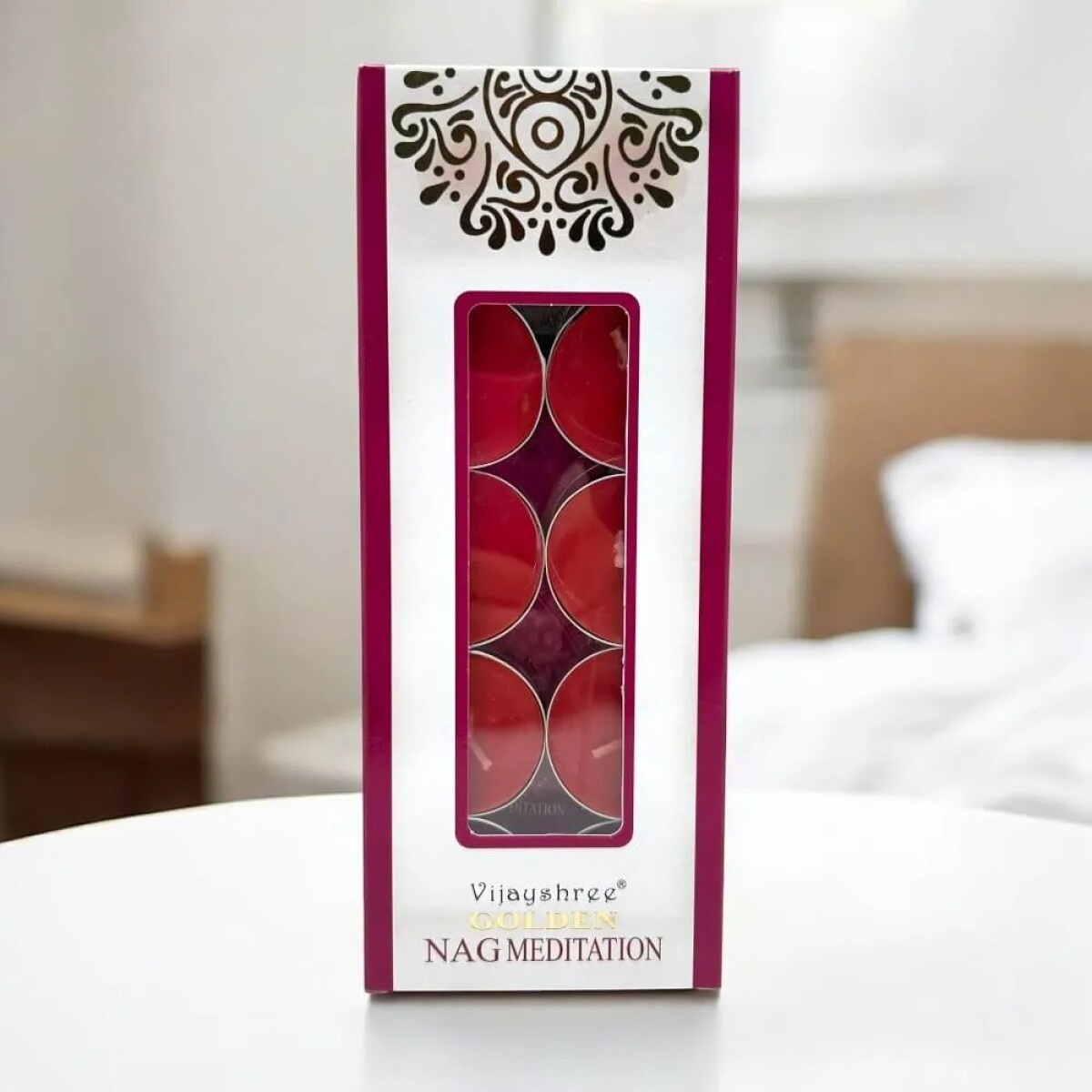 Pack Velas Aromáticas x10 Viajyshree Golden - Nag Meditation 