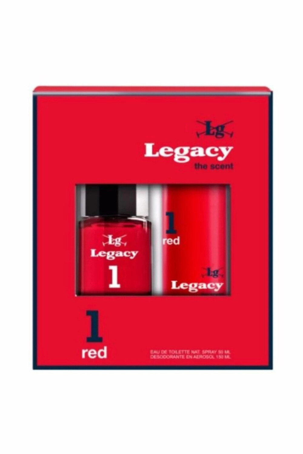 PACK PERFUME + DESODORANTE 1 Red