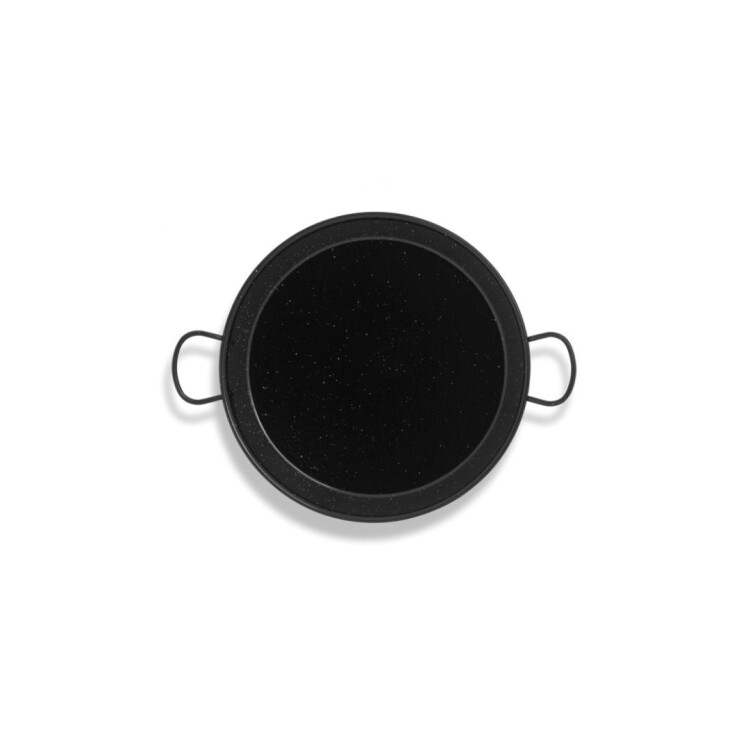 PAELLERA ESMALTADA 26 CM 2 RACIONES NEGRO