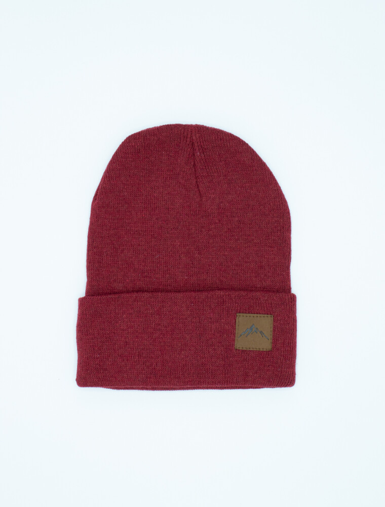 Gorro Liso Lana 02-20 Bordo