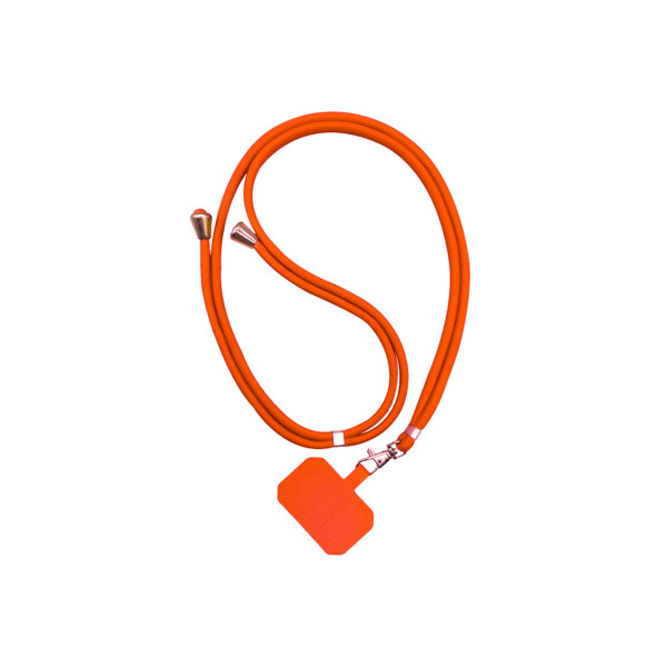 Correa para celular color naranja Correa Para Celular Color Naranja