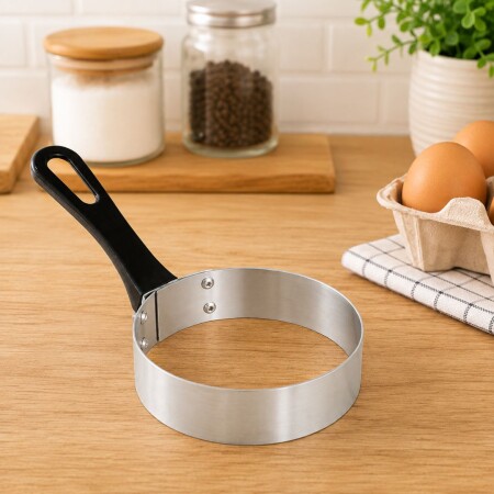 Molde Para Huevo Frito Con Asa De Plástico Molde Para Huevo Frito Con Asa De Plástico