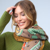Pashmina Print MOSTAZA/MULTI