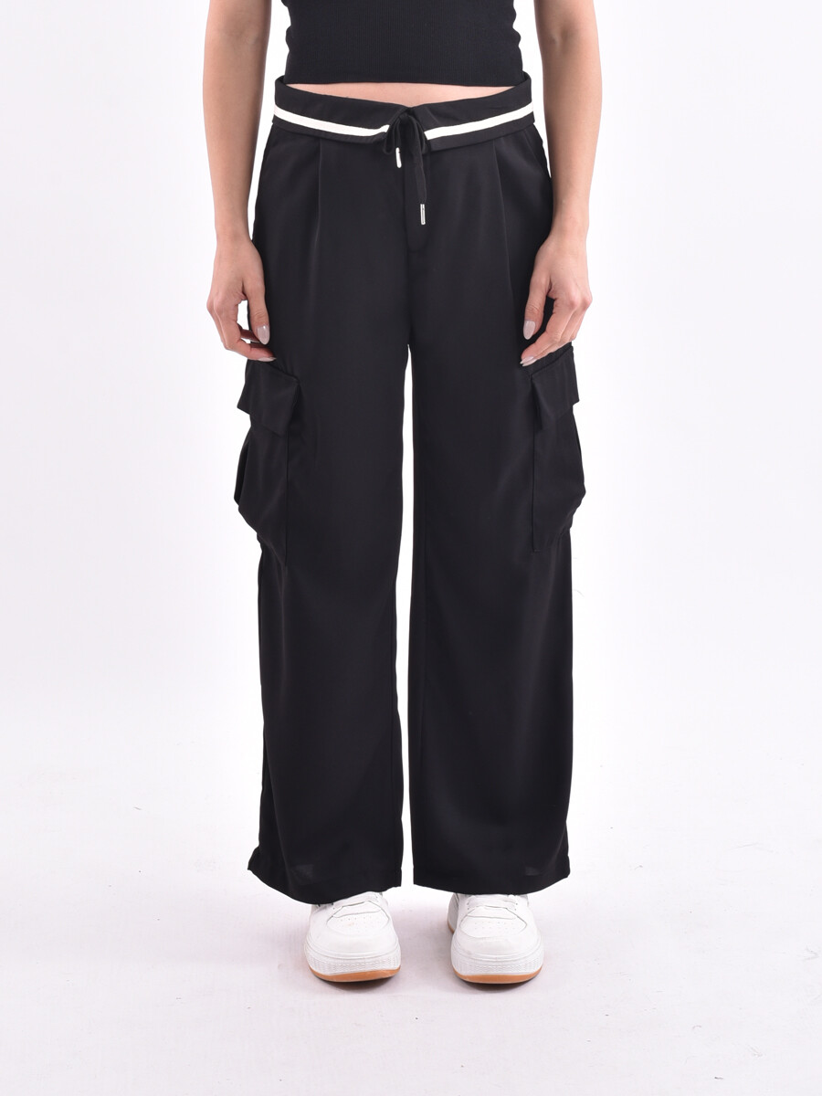 PANTALON LOOSEP - NEGRO 