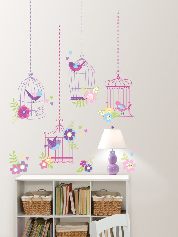 WALLPOPS CHIRPING THE DAY AWAY KIT N/A
