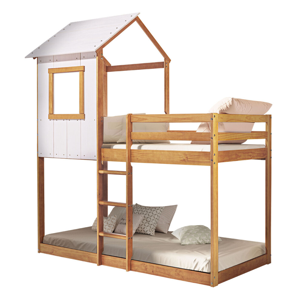 Cucheta infantil - 1 plaza - Madera maciza Cucheta infantil - 1 plaza - Madera maciza