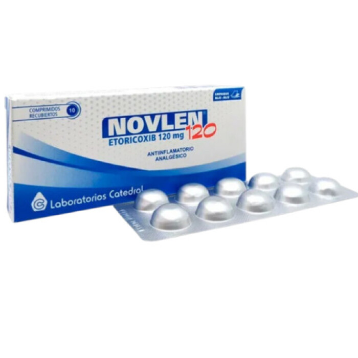 NOVLEN 120 MG. CJ X 10 COMP. única