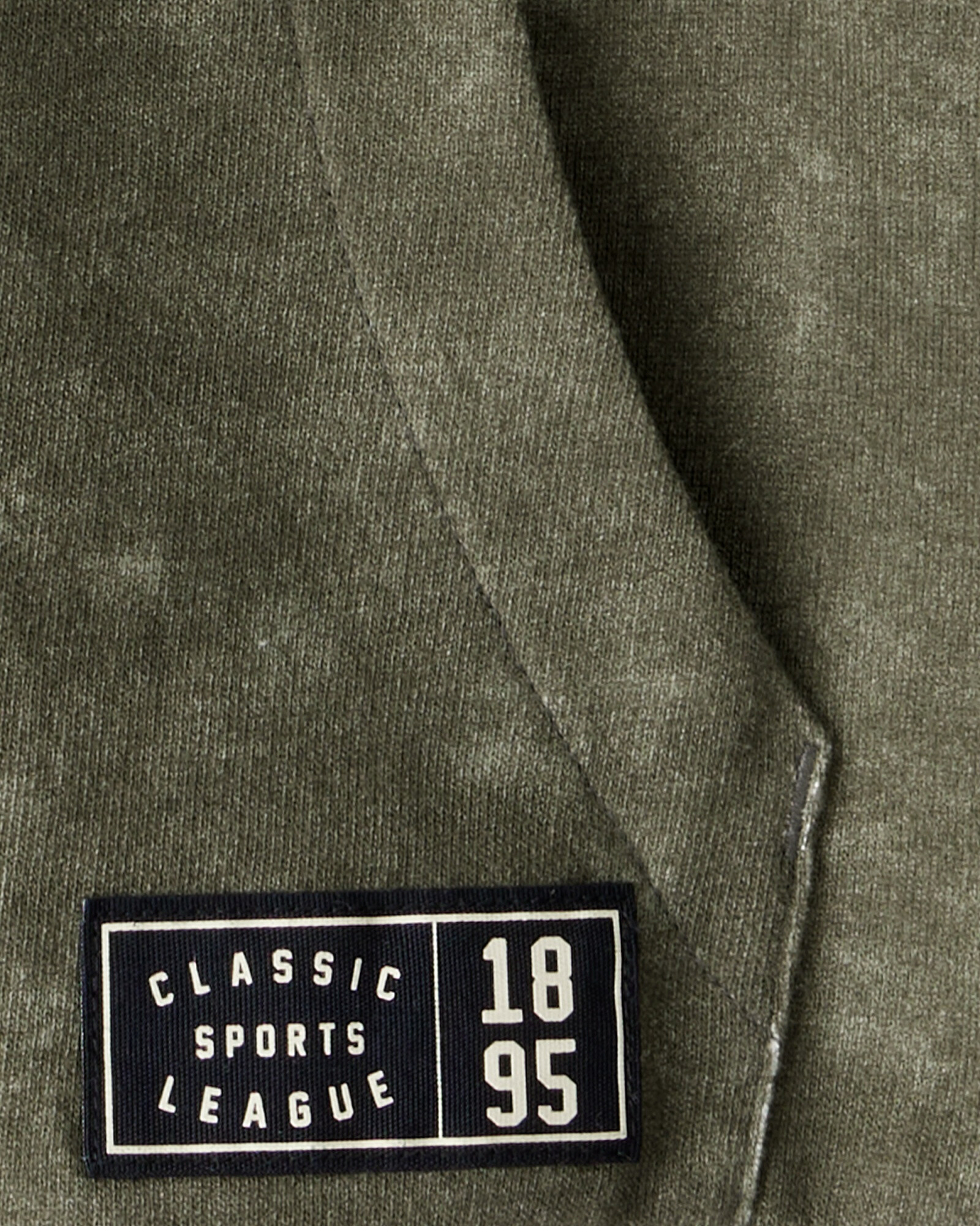 Canguro de algodón, verde Sin color