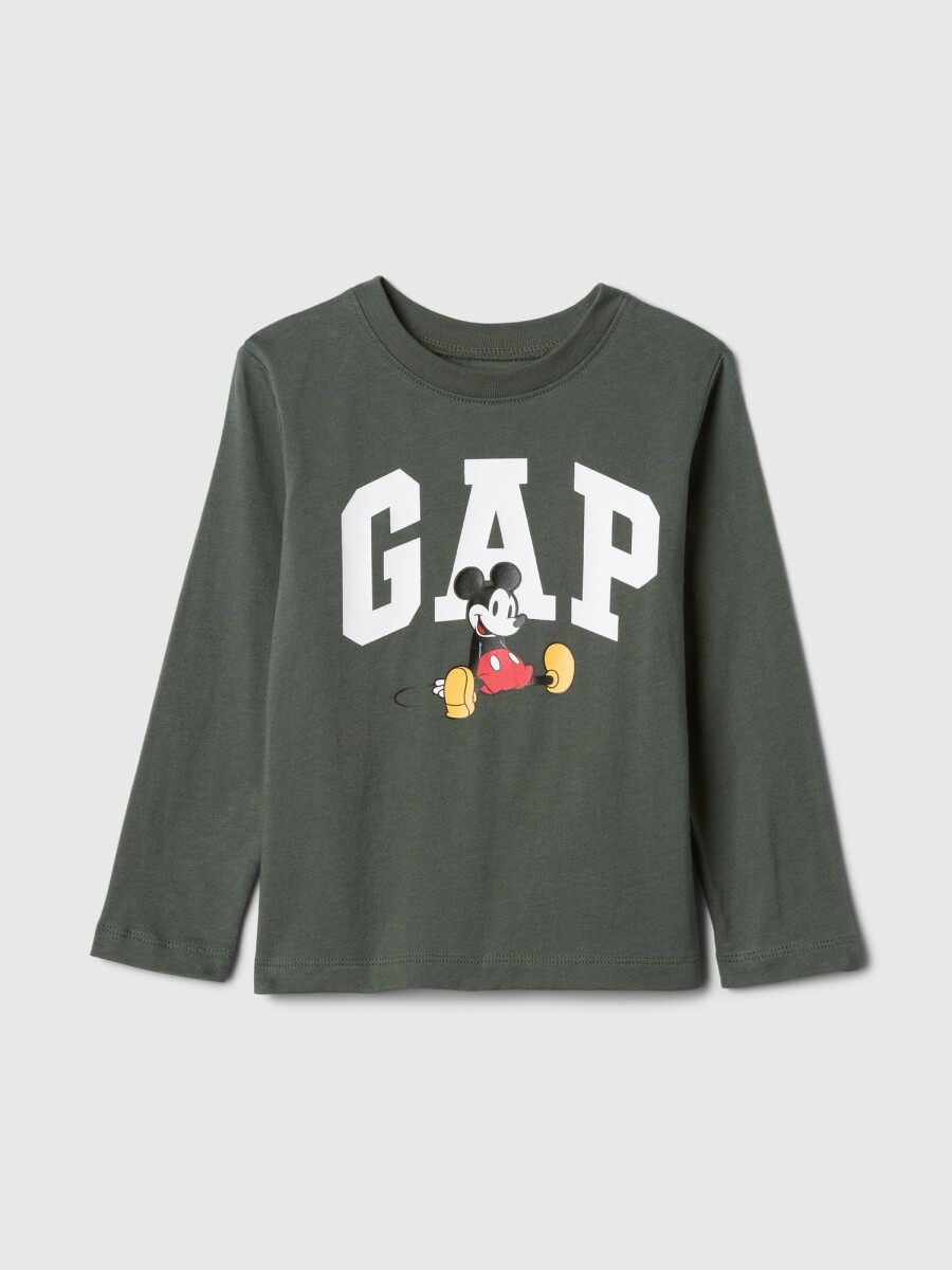 Remera Disney Manga Larga Toddler Niño - Sp Dis Fam Evergreen 