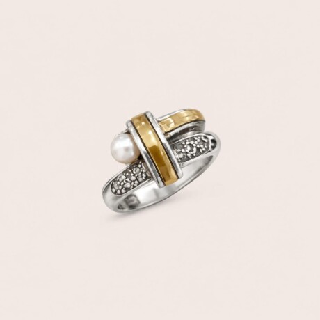 Anillo Duquesa - Plata y Oro Anillo Duquesa - Plata y Oro