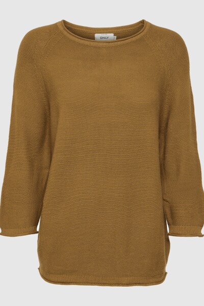 Sweater tejido CLARA con detalle de botones en la espalda Black