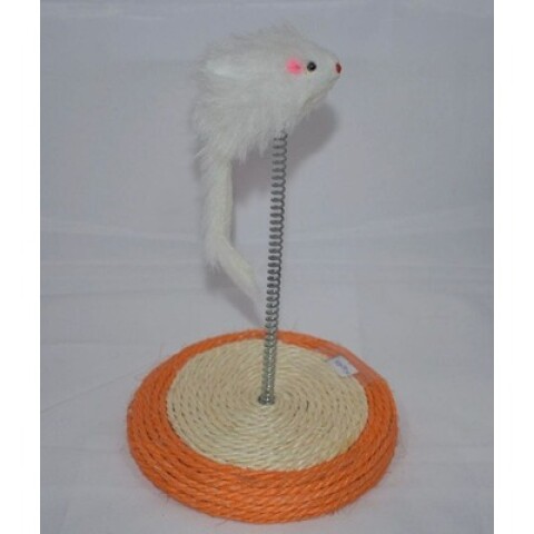 Juguete p/Gatos Elástico c/Ratón Juguete p/Gatos Elástico c/Ratón