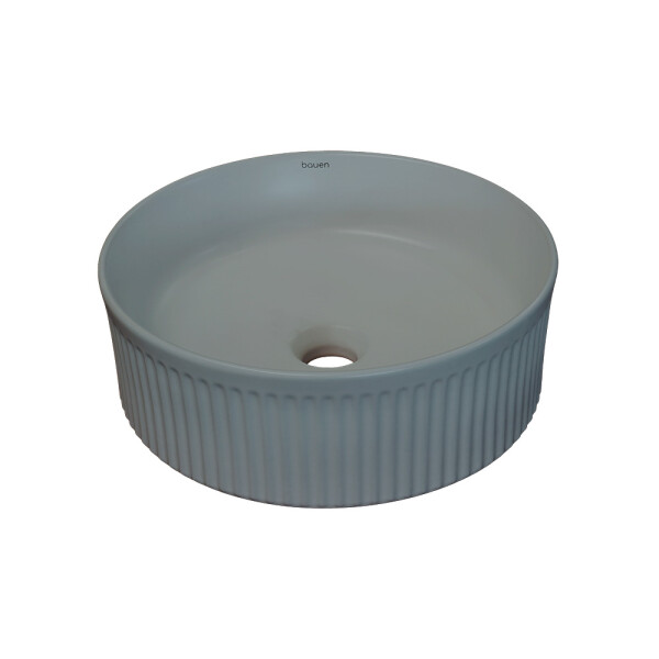 BACHA BAUEN DE APOYO GRIS MATE REDONDA Bacha Bauen De Apoyo Gris Mate Redonda