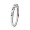 Anillo de oro blanco 18k con brillantes (adaptamos nuestros anillos a medida*) N8882W Anillo de oro blanco 18k con brillantes (adaptamos nuestros anillos a medida*) N8882W