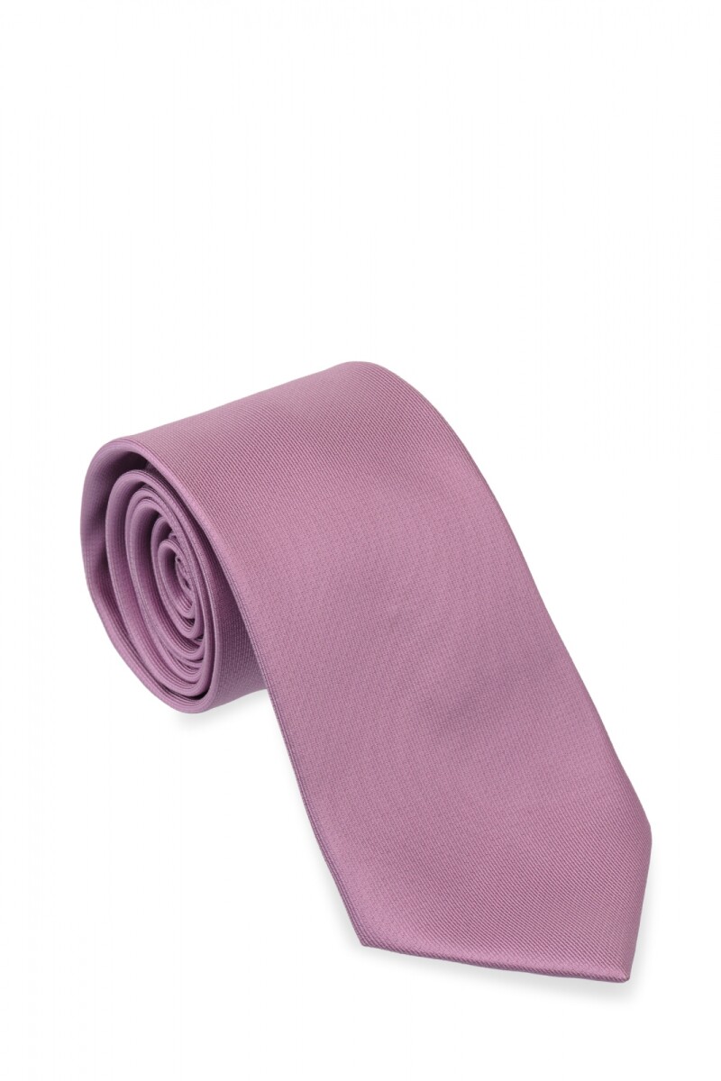 Corbata 8 cm - ROSADO LISO 