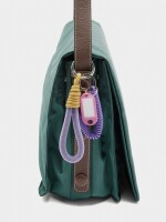 Bolso Bandolera De Nylon Xl verde