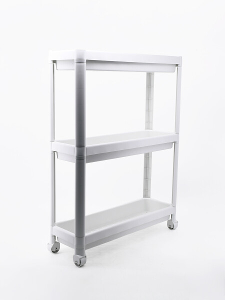 CARRITO MULTIFINCION 3 ESTANTES BLANCO