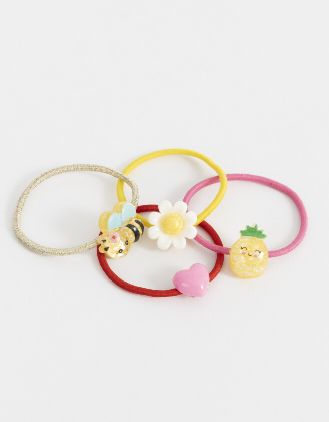 Gomitas Infantiles Con frutas Set De Gomitas Elásticas - Combinacion Multicolor