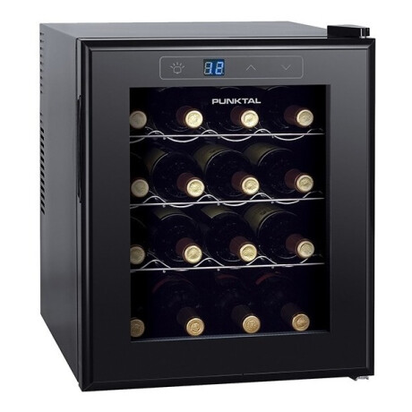 Enfriadora De Vinos Punktal Pk- Ev16 16 Botellas Luz Interna Enfriadora De Vinos Punktal Pk- Ev16 16 Botellas Luz Interna