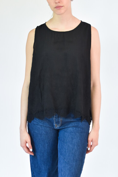 Musculosa Lucía Negro