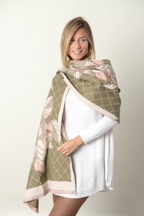 PASHMINA ANNIA Verde seco