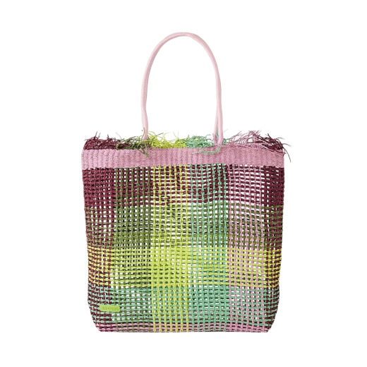 Bolso Rip Curl Sand Free Plaid Tote - Multicolor Bolso Rip Curl Sand Free Plaid Tote - Multicolor