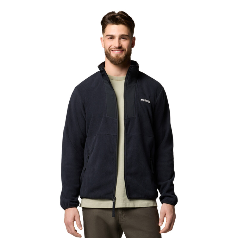 Campera Sequoia Grove Full Zip Hombre BLACK / SHARK