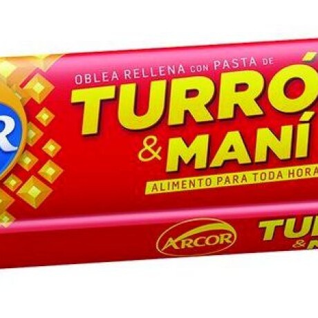 TURRON CANCHA OBLEA DE MANI ARCOR 25G TURRON CANCHA OBLEA DE MANI ARCOR 25G