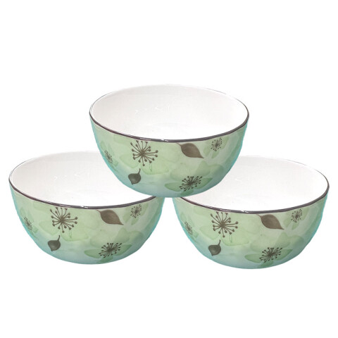 Bowl de cerámica estampado14.8cm Bowl De Cerámica Estampado14.8cm