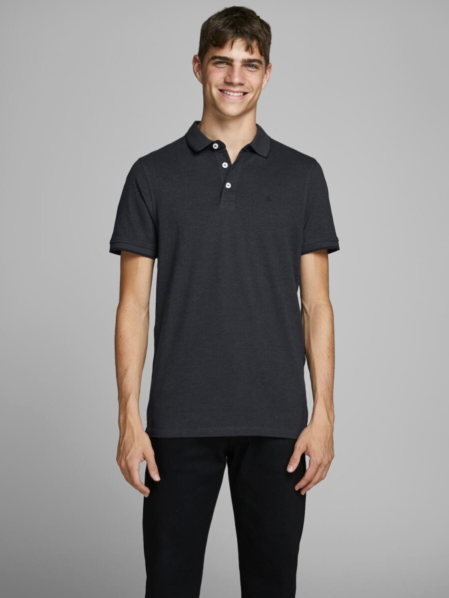 Camiseta Paulos Polo Clásica - Dark Grey Melange 