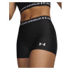 SHORT UNDER ARMOUR HEATGEAR SHORTY de Mujer - 6010725-008 Negro