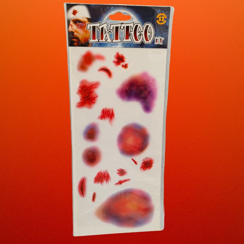 Tatuajes Temporales Sangrientos Tatuajes Temporales Sangrientos