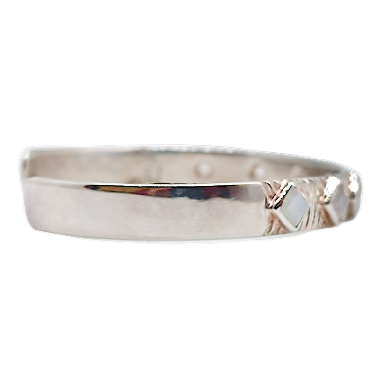Brazalete Pune- Plata 925 rodinada-Piedra Luna-BR2020 conpiedra