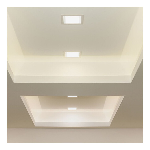Set x4 Panel Led 30x30 24w Plafon Cuadrado Techo Luz Calida Set x4 Panel Led 30x30 24w Plafon Cuadrado Techo Luz Calida