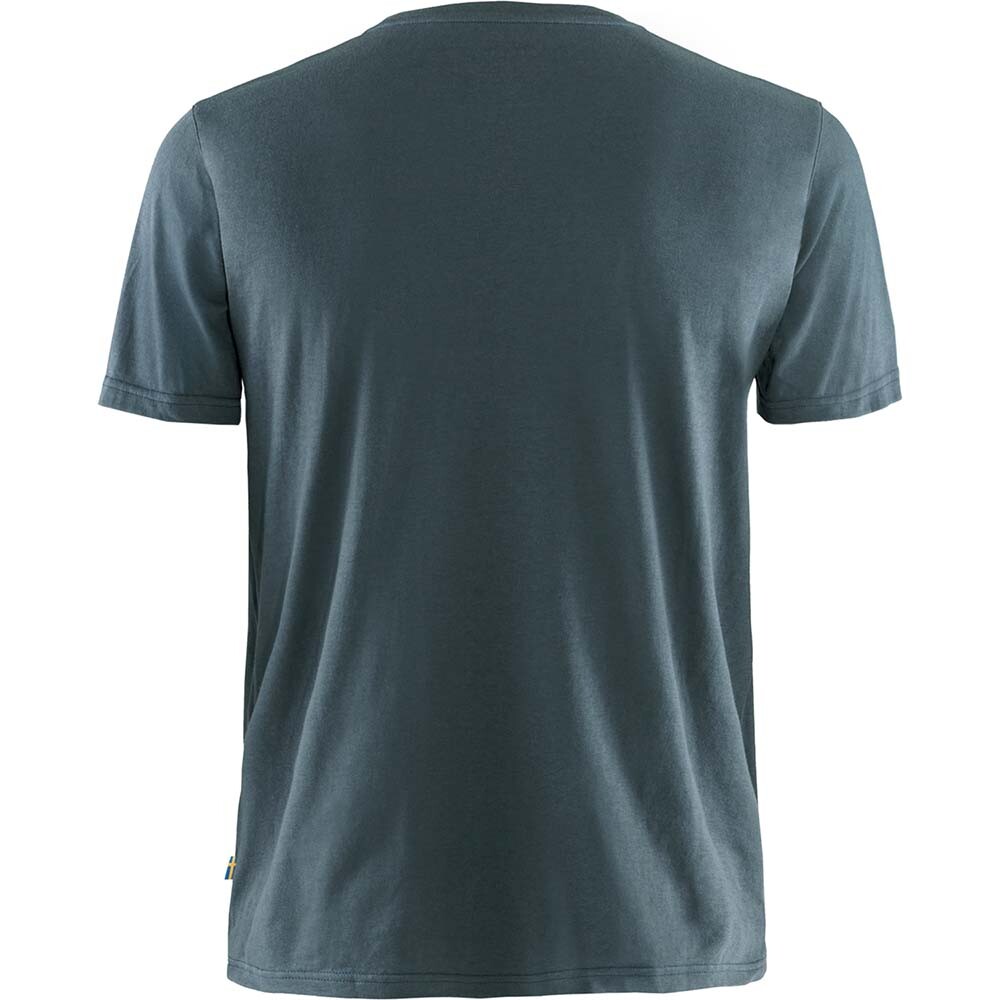 Polo Fjallraven Logo Hombre Navy