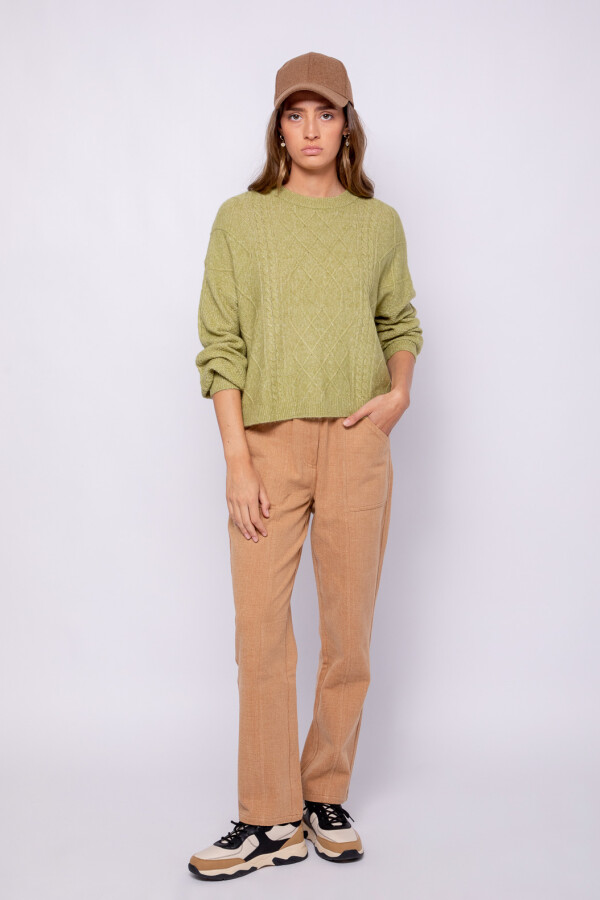 SWEATER XAMI Verde Musgo