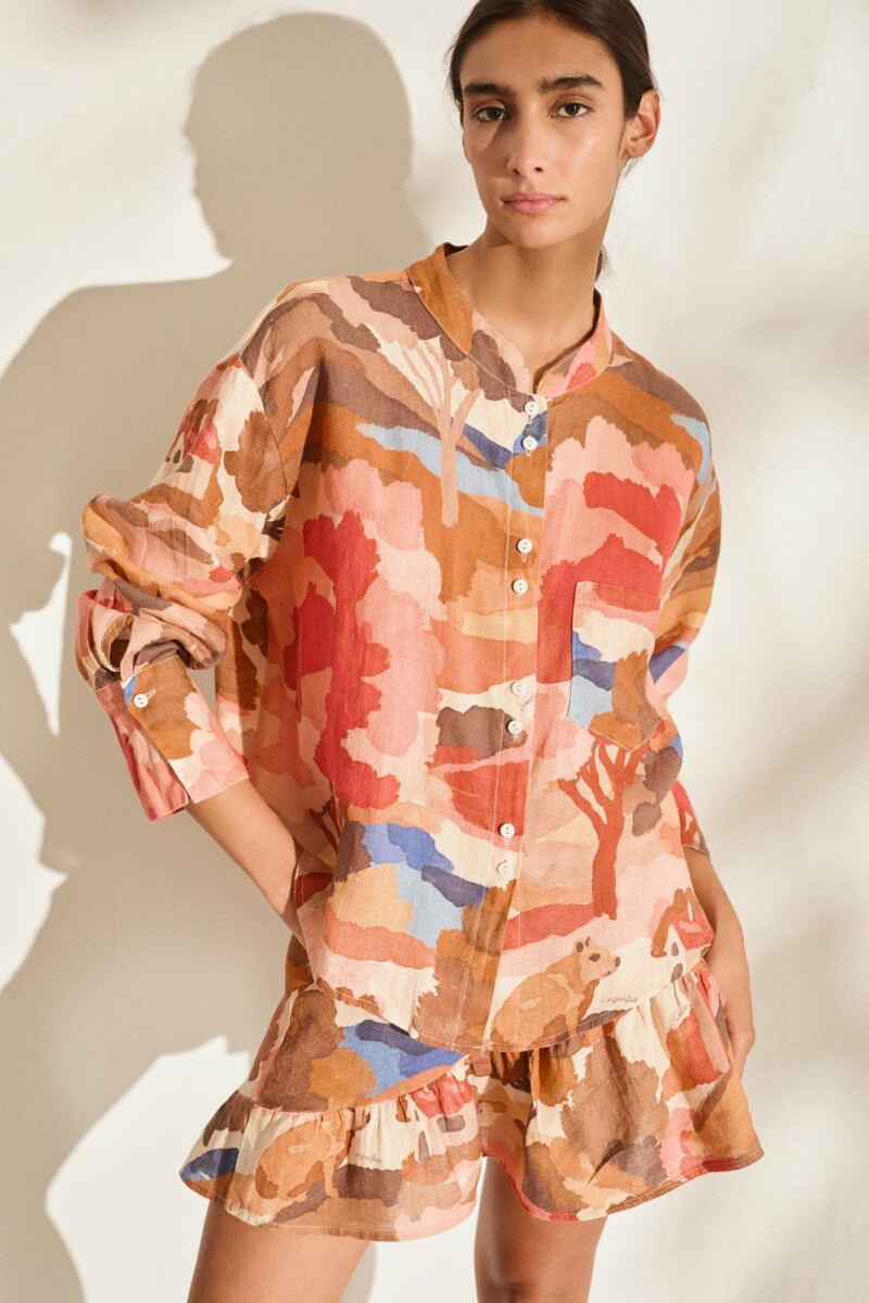 PRE VENTA CAMISA REMO PRINT Sol