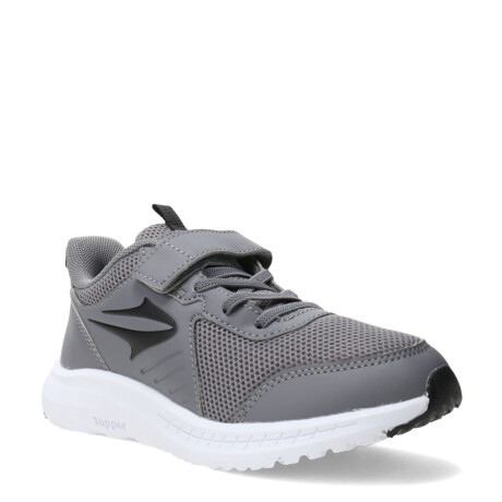 Championes de Niños Topper Championes Wind Iv Mesh Velcro Gris - Negro