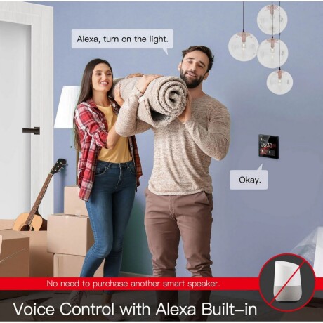 Panel Control 4" Moes Ccp-ty-eu-ln Zb Gateway 001