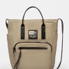 Bolso Al Hombro Forest en Nylon Taupe