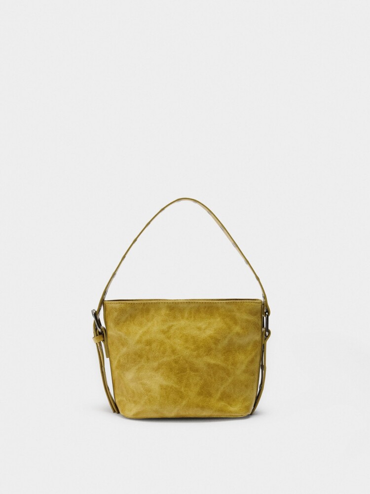 Bolso Bombonera Con Tachuelas lima