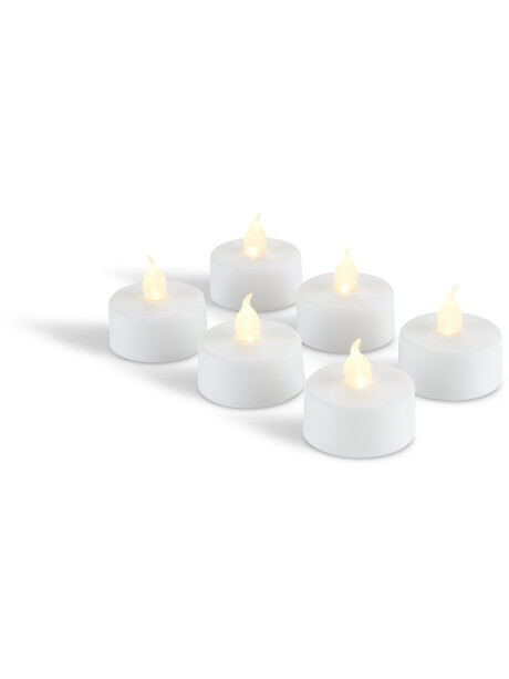 Vela LED MORGAN temporizador 6 uds Vela LED MORGAN temporizador 6 uds