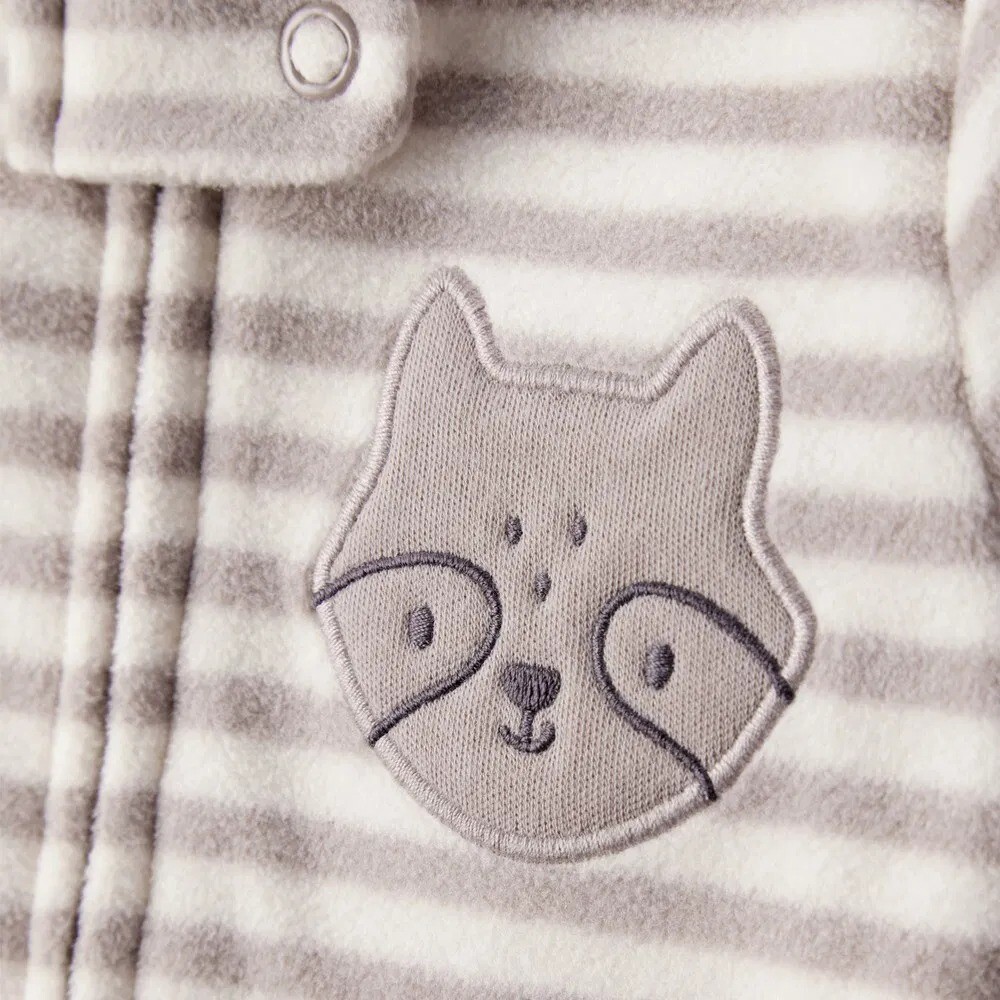 Pijama micropolar striped beige CARTERS Pijama micropolar striped beige CARTERS