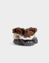 Skunzies Set por 3 Scrunchie - Combinacion Multicolor