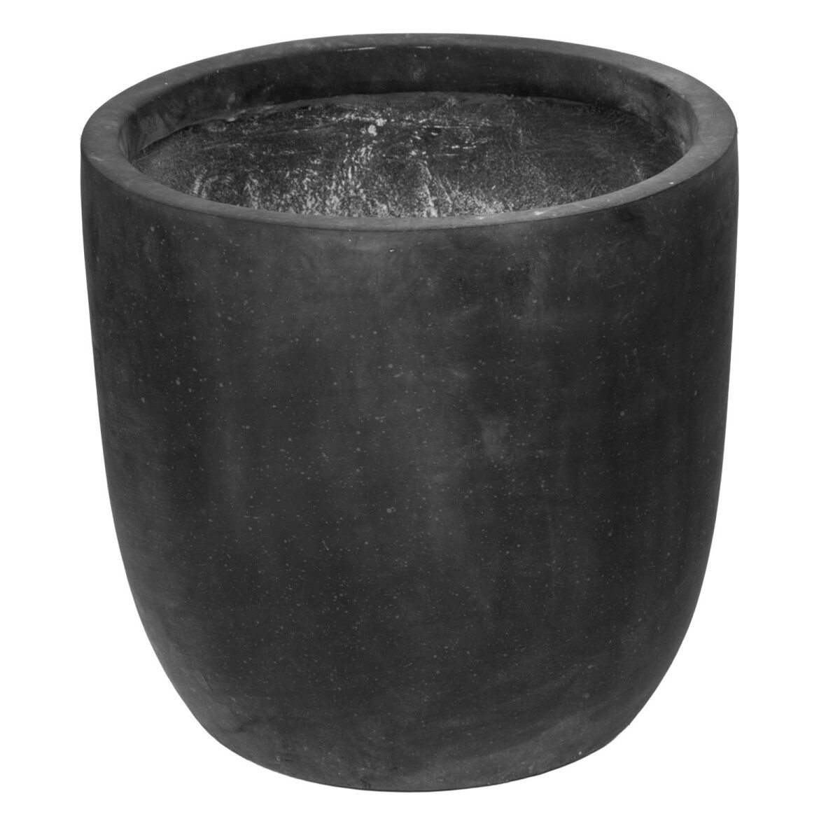 MACETA EXTERIOR - FIBRA-DE-VIDRIO NEGRO B177 