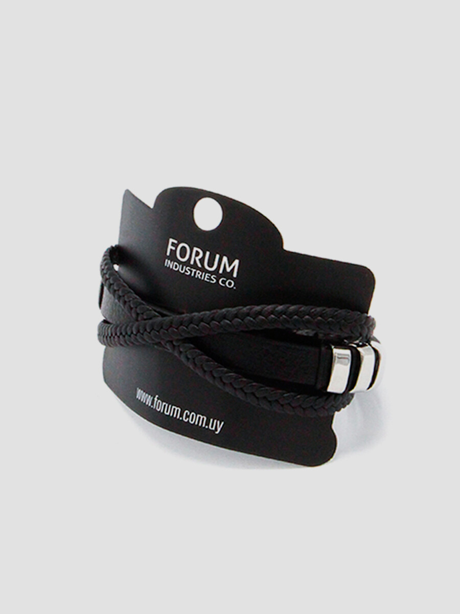 Pulsera Forum Detalles en Metal - Negro / Fantasia 11 