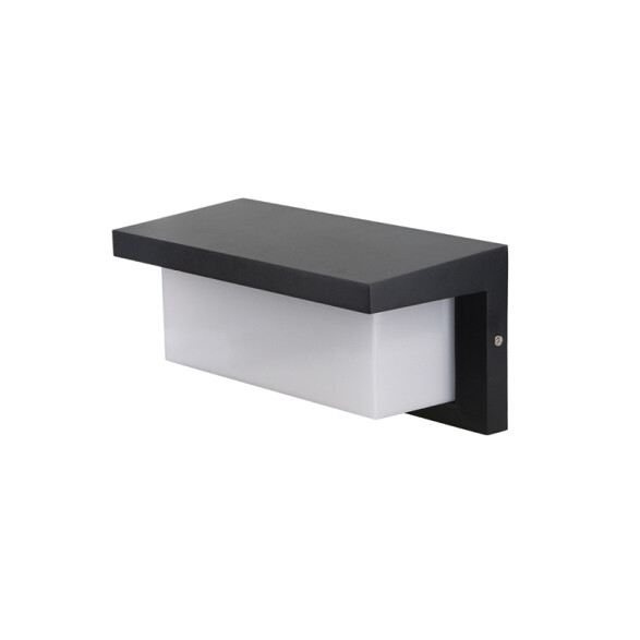 Lámpara de pared LED rectangular IP65 12W cálida IX4550